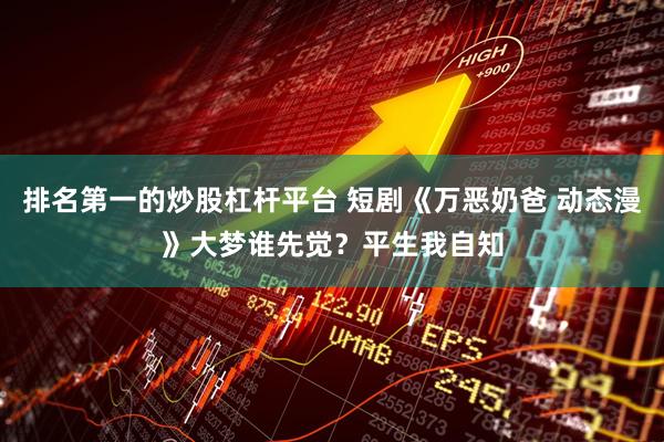 排名第一的炒股杠杆平台 短剧《万恶奶爸 动态漫》大梦谁先觉？平生我自知