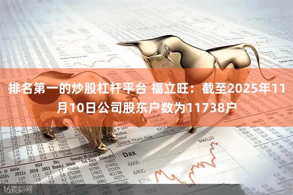 排名第一的炒股杠杆平台 福立旺：截至2025年11月10日公司股东户数为11738户